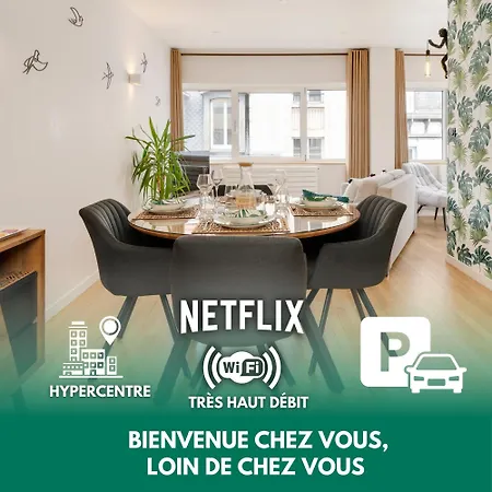 Chaleureux, Lumineux Et Confortable F2 Renove En Plein Coeur De