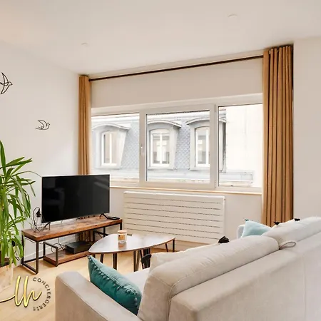 Chaleureux, Lumineux Et Confortable F2 Renove En Plein Coeur De Apartment
