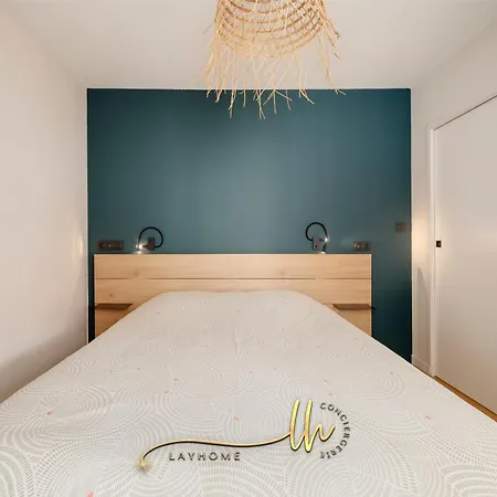 Chaleureux, Lumineux Et Confortable F2 Renove En Plein Coeur De