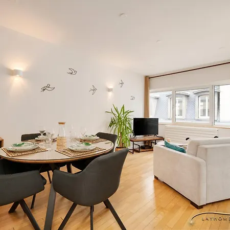 Chaleureux, Lumineux Et Confortable F2 Renove En Plein Coeur De Apartment *